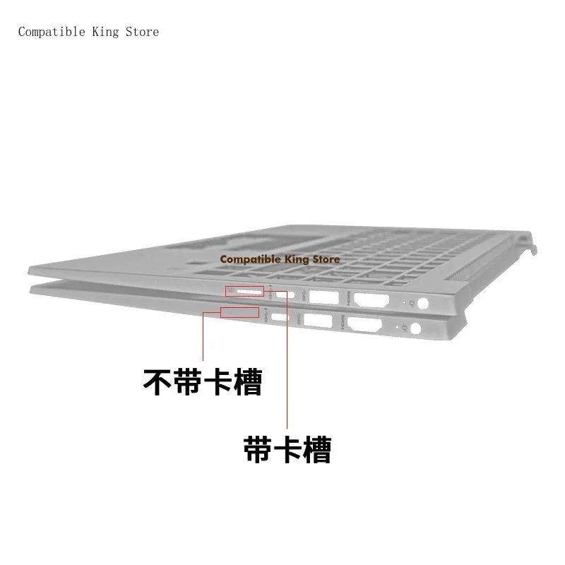 L New Replacement Housings for HP pavilion 14-DV TPN-Q244 Laptops Back Cover Hinges Rear Lids Topcase Palmrest Keyboard Repair