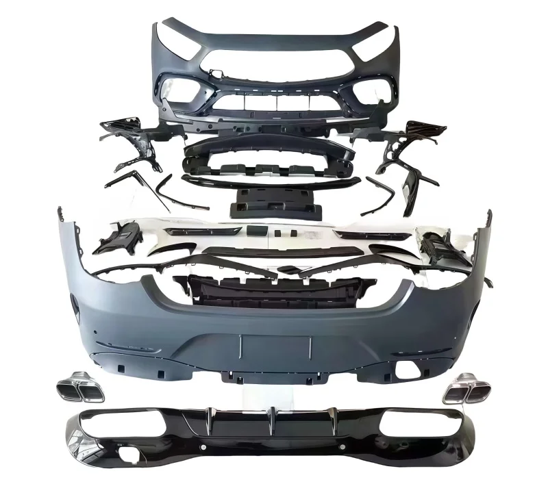 

Suitable for CLS (W257) 17-23 Models Modified GT63S Front Bumper Grille Rear Bumper Rear Lip Tail Throat