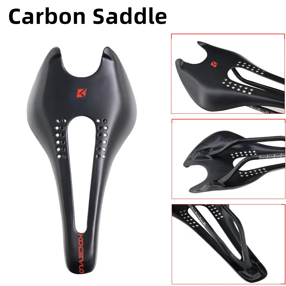 

Road Bike Seat Carbon Saddle Ultralight Mens Bicycle Saddle 76g Light Bicycl Saddl Racing Bike Accessories Race Mens Seat