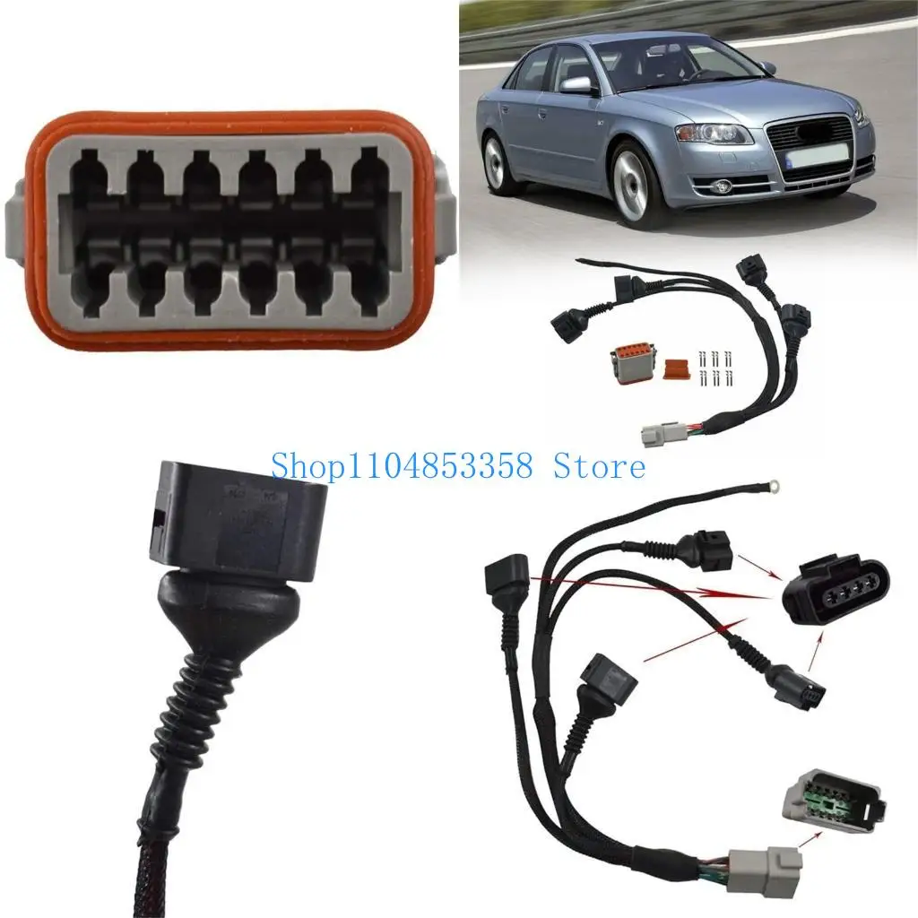 

652F Ignition Coil Wiring Harness for TT 034-701-0004 06B998018T 0347010004 Parts