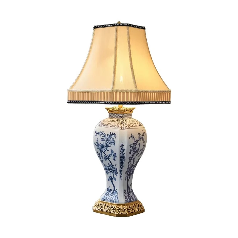

Manufacturers supply creative design ceramic table lamps, home decoration, bedroom bedside table lamps