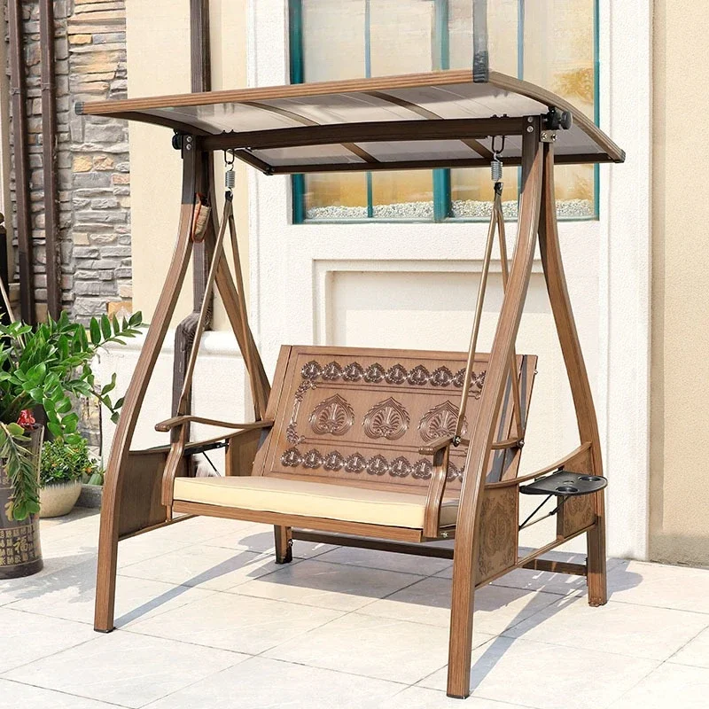 

Открытый стул-качалка, терраса для взрослых, двойной тройной подвесной семейный балкон, семейная спальня