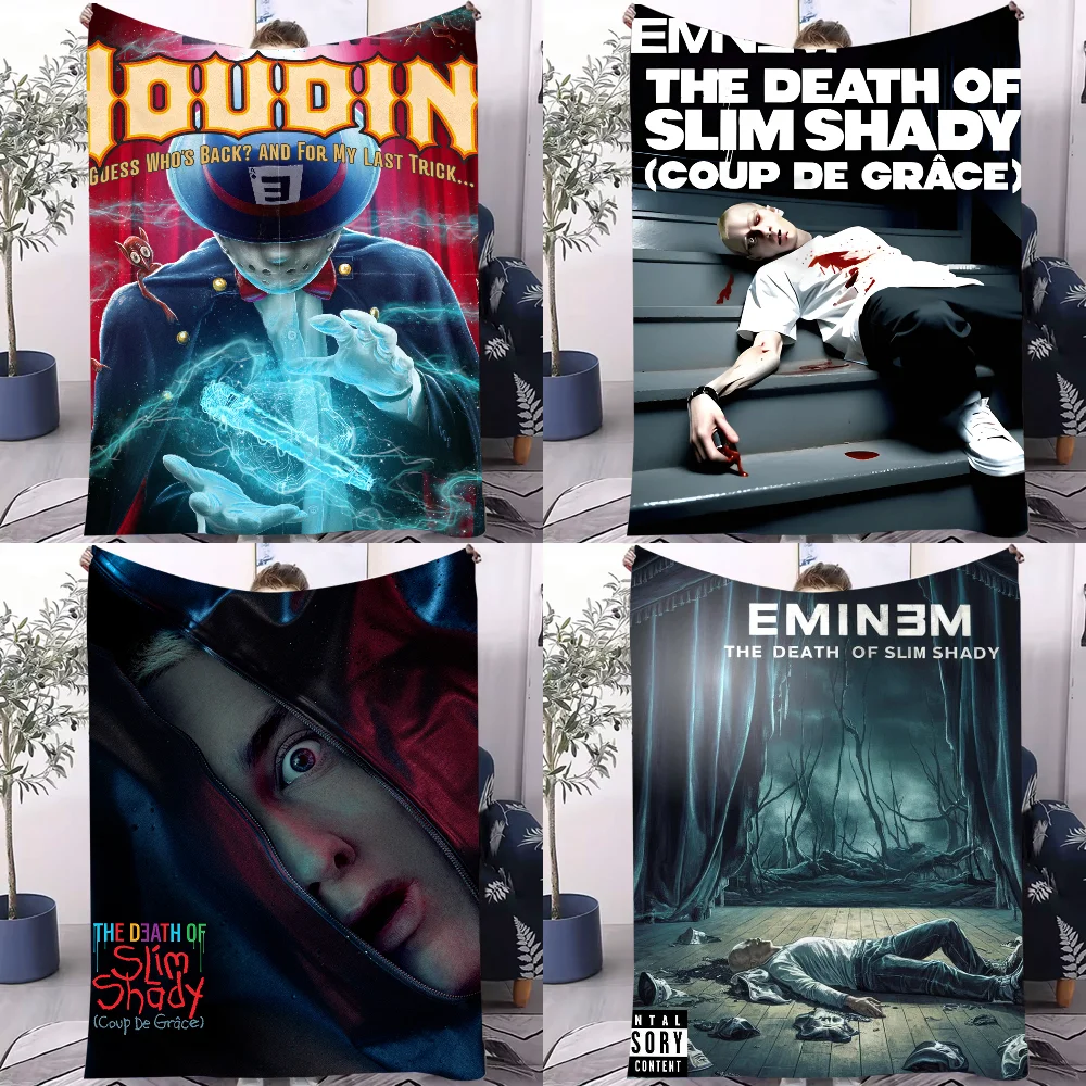 

Eminem The Death Of Slim Shady Blanket Design Lightweight Throw Blanket For Dorms, Naps, Living Room, Office,Sofa,All-Season