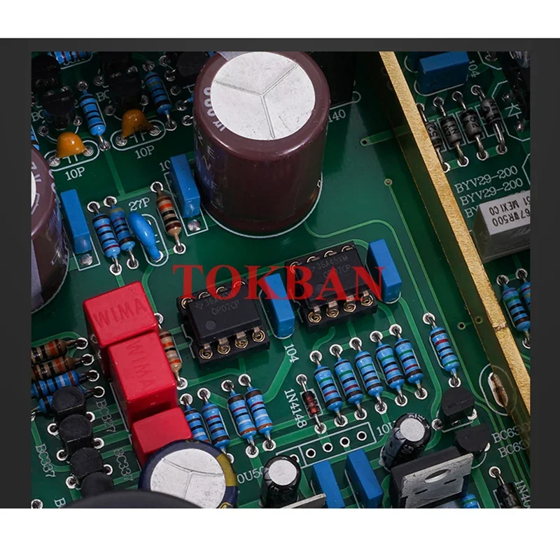 Tokban BR933 Amplificatore di potenza 150w * 2 Classe AB ad alta potenza Supporto amplificatore audio XLR HIFI bilanciato