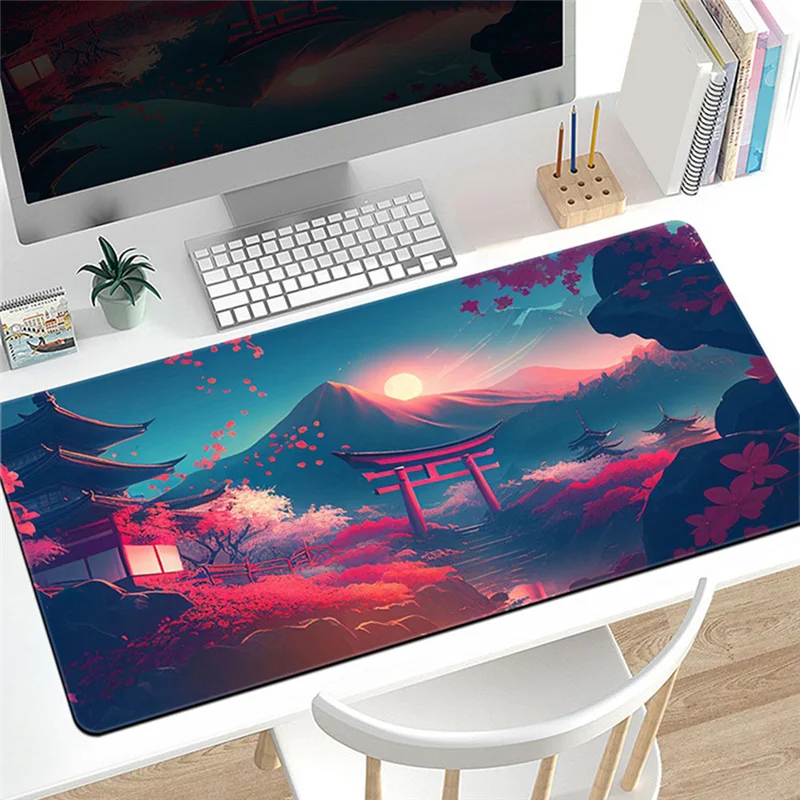 AEF7-Big Mouse Pad Teclado de computador Mouse Mat Mousepad 800X300x2mm