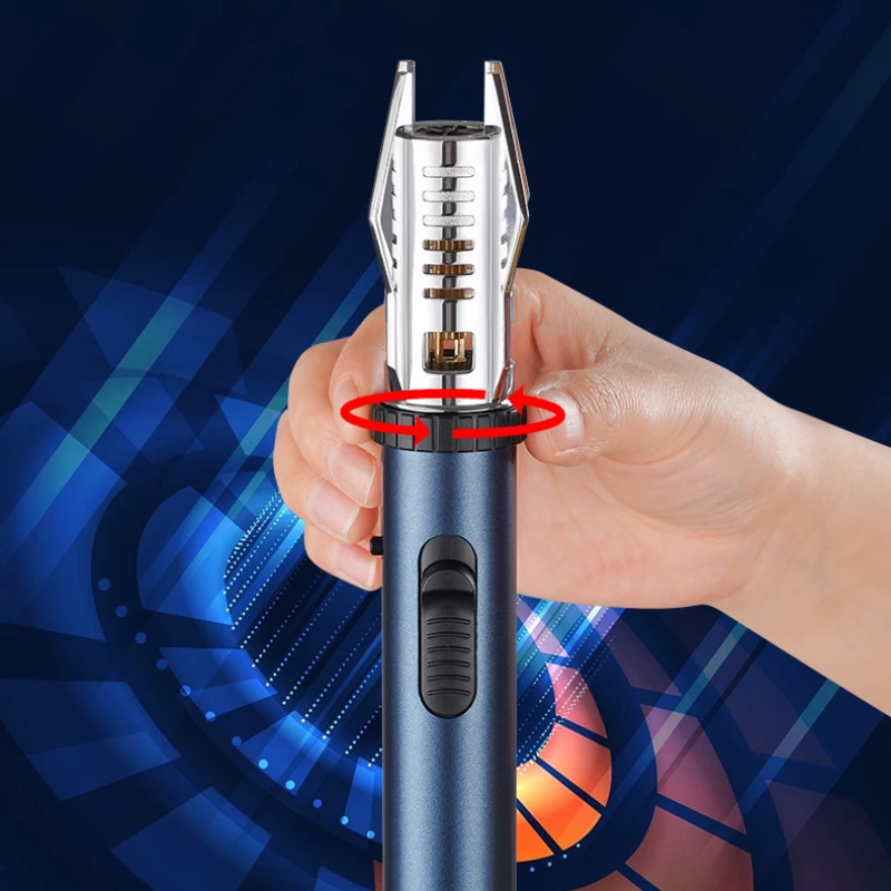 New Product K39 Scepter Planet Lightsaber Spray Gun Windproof Inflatable Cigar Lighter Outdoor Barbecue Ignition Gun