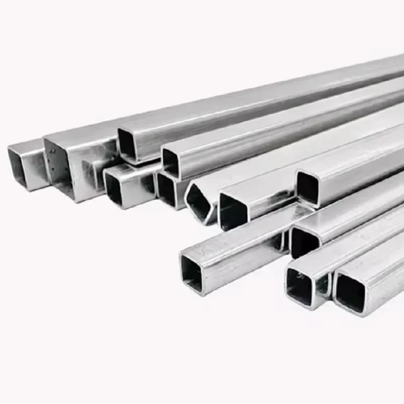 1 قطعة 304 سبائك الفولاذ المقاوم للصدأ أنابيب مربعة أنابيب مستطيلة قضيب مجوف صغير كبير 5x5-60x120 مللي متر طول 100 250 500 مللي متر #6