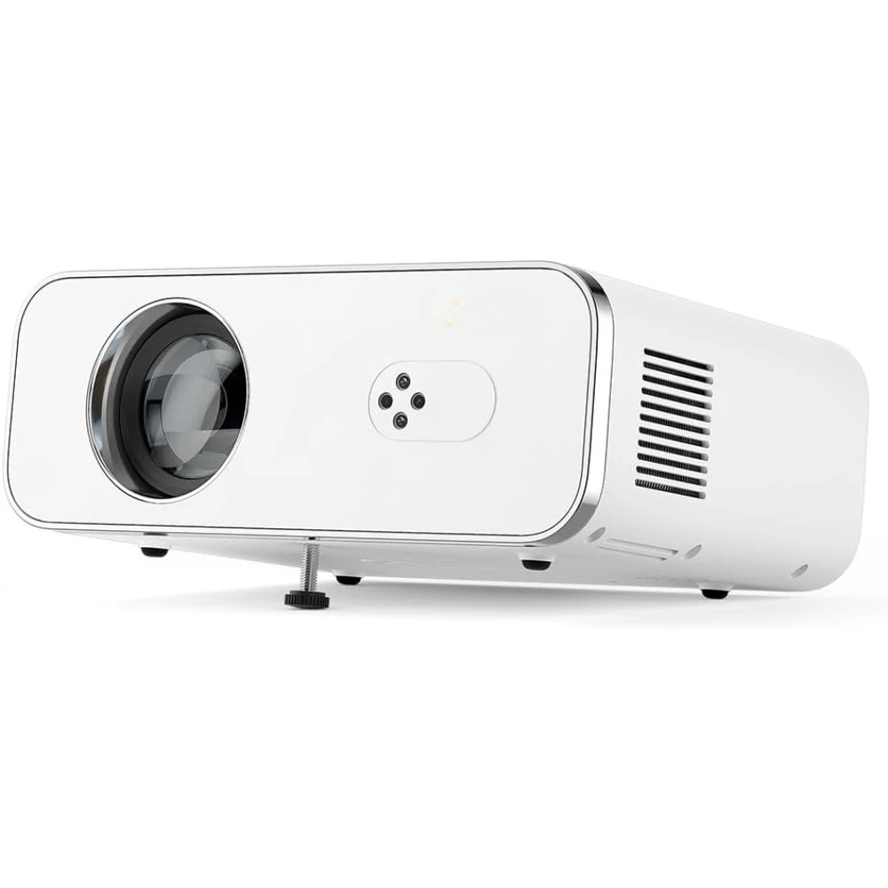 

Портативный мини-проектор с доставкой по США, поддержка 4K, WiFi 6, Bluetooth 5.2, 1000 ANSI, HD 1080P, для домашнего кинотеатра, автоматическая настройка
