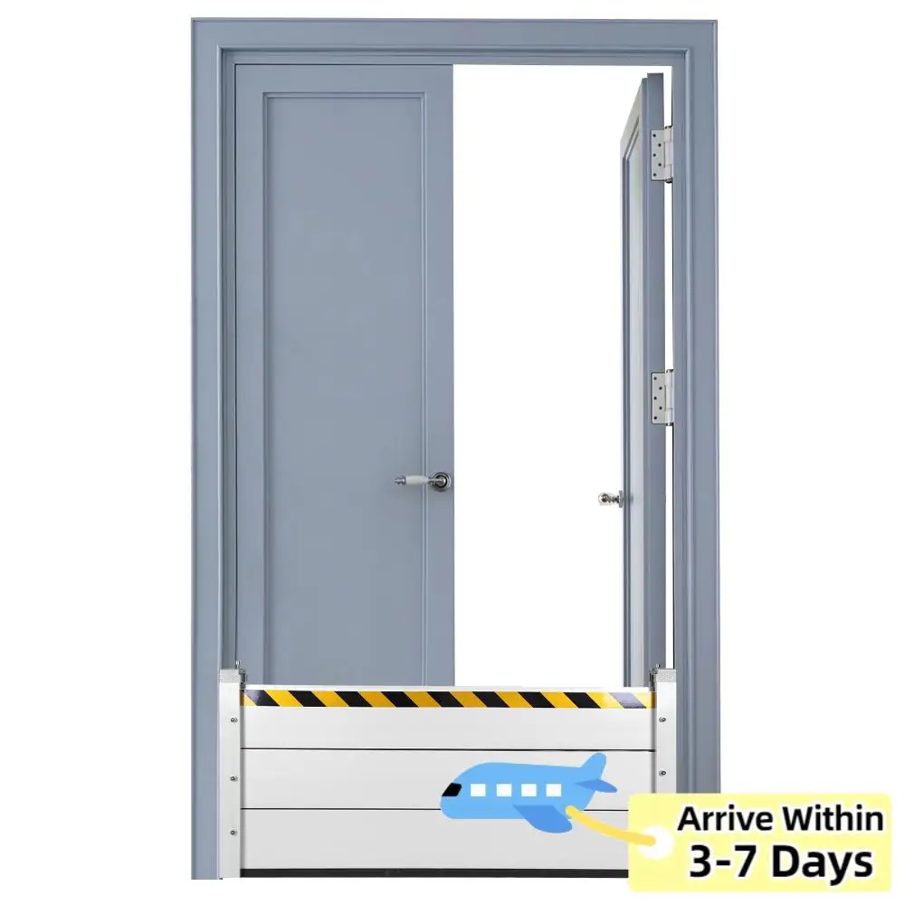 

Multi-Purpose Flooding Baffle Gate Reusable Flooding Control Baffle Doors Stackable for Gates/Subways/Factories/Garages/Roads