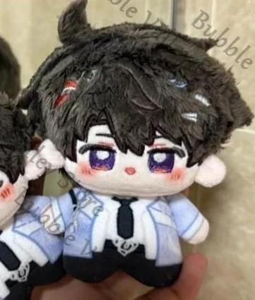 

Anime Love and Deepspace Cosplay Caleb Birthday Fluffy Printing Body Maumet Pendant Cartoon Puppet Plaything Keychain Charm Gift