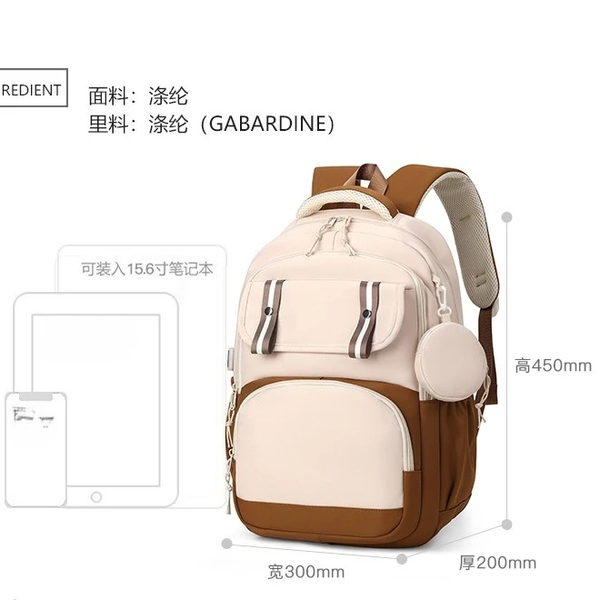 Doraemons Backpacks with Coin Purse Boys Girls Anime School Bags Student Outdoor Sports Rucksack Fashion Travel Knapsack Gift