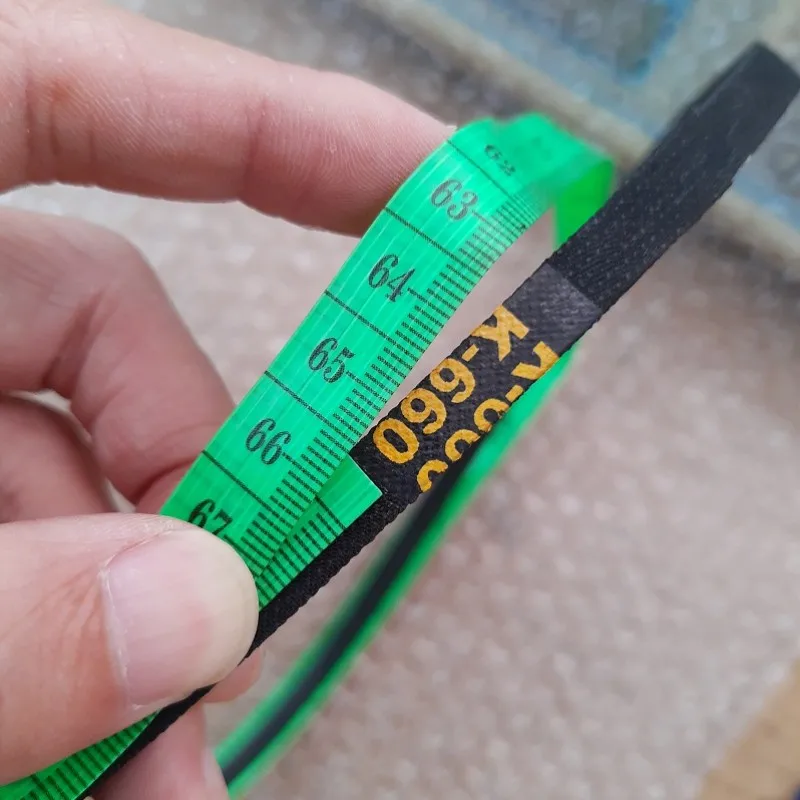 Novo 3 pçs/lote k660 triângulo cinto de condução v para bancada broca acessórios da imprensa