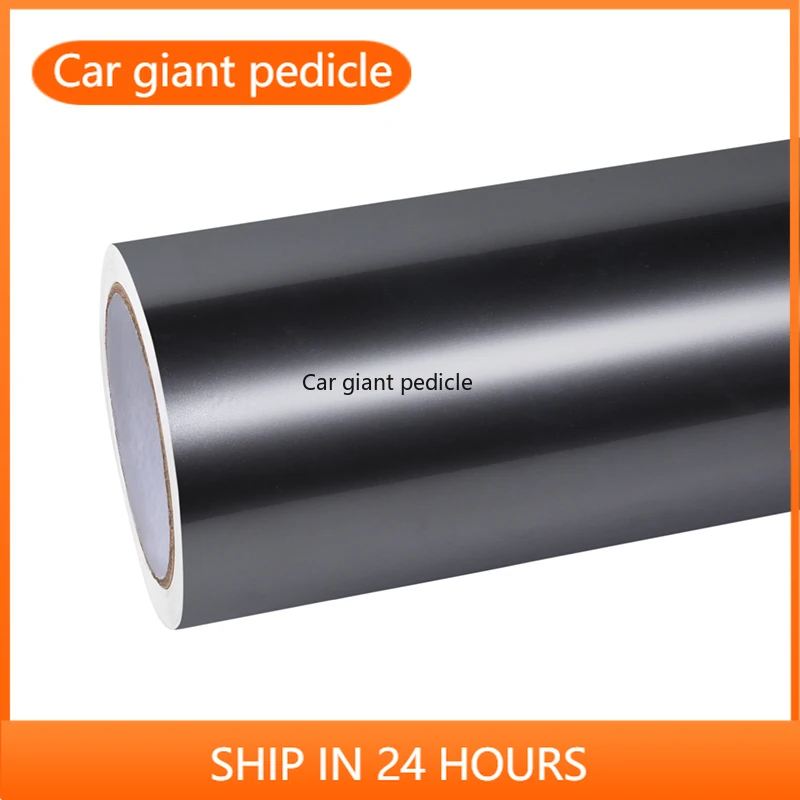 Highest qualityGloss Tungsten Steel Grey vinyl Wrap Film Car Wrap Film Non degumming Non fading quality Warranty 1.52M*17M roll