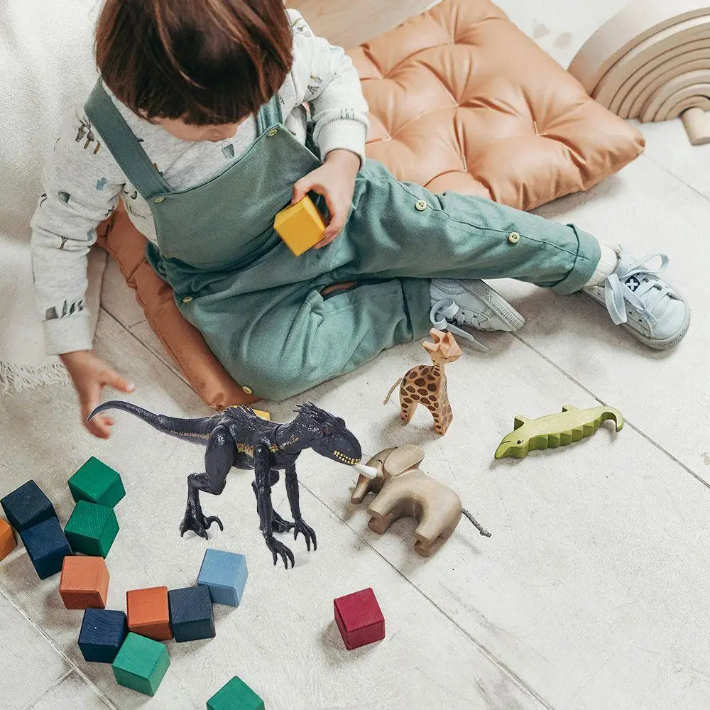 العالم الجوراسي إندومينوس نماذج للحيوانات البلاستيك المشترك المنقولة ديناصور تماثيل صغيرة على شكل حيوانات تمثال الفك المنقولة