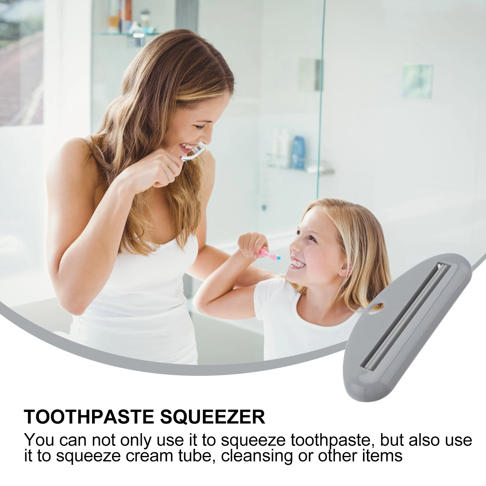 

4pcs Plastic Scraper For Toothpaste Squeezer Abs Rollers Bathroom Organizer Cream Tube Dispenser Kitchen Gadgets