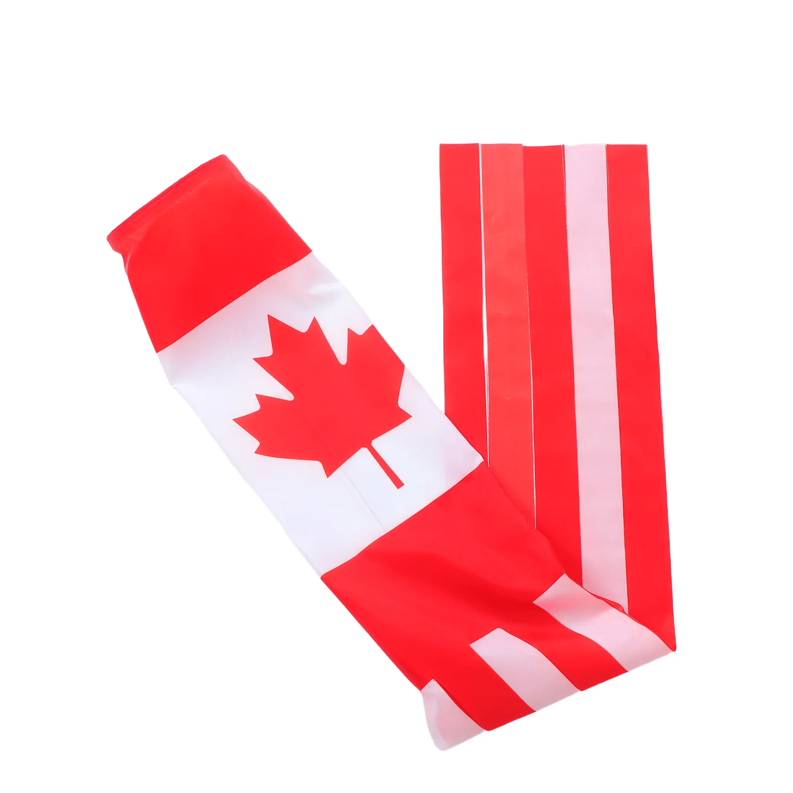 

Canadian Maple Leaf 140Cm Hanging Windsock Flag Outdoor Decorative Lightweight Windsocks for Yard Sports Events Barbecues