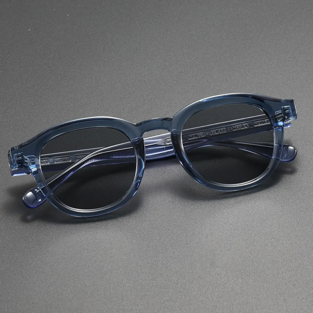 Polarisierte Sonnenbrille Männer Frauen Johnny Depp Lemtosh Stil Sonnenbrille Retro Runde Acetat Rahmen UV400 Objektiv Oculos – Detail 13