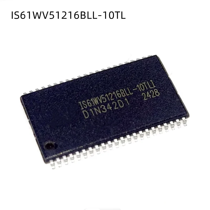 5Pcs/Lot IS61WV51216BLL-10TLI -TL IS61WV51216 TSOP44 New Original Chip