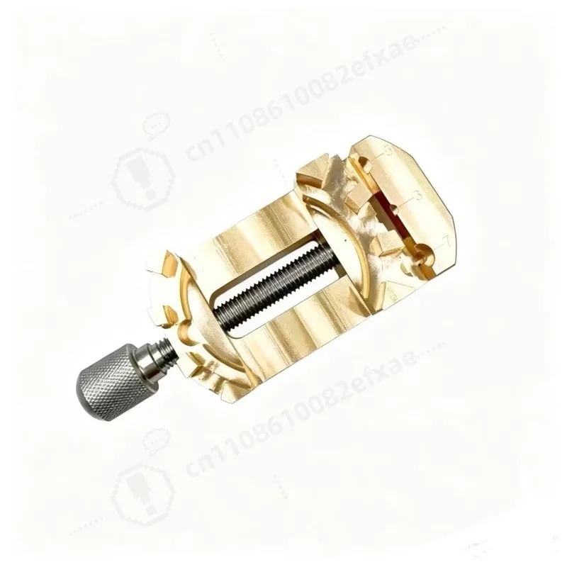 Pure Copper Watch Movement Holder Multifunctional Watchmaker Stand and Clip Precision Maintenance Equipment