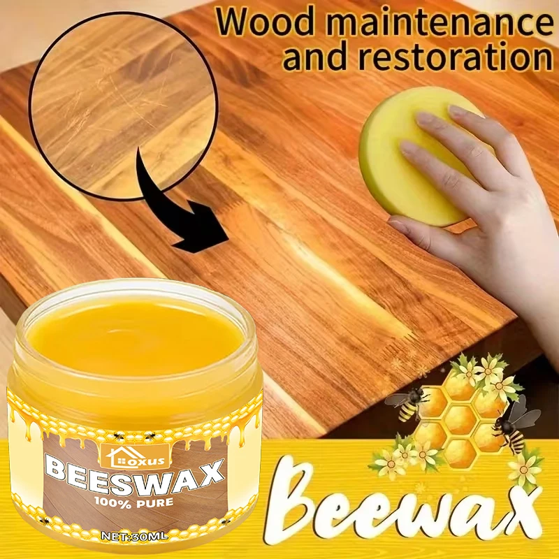 Holzpflege-Bienenwachs Möbelpflege Naturwachs Reinigungsmittel für Möbelpflege und -politur