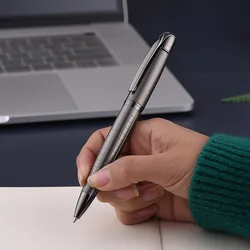 Luxury Heavy Feel Metal Ballpoint Pens School Business Office Signature Roller Pen Writing Ballpen Student Stationery Supplies