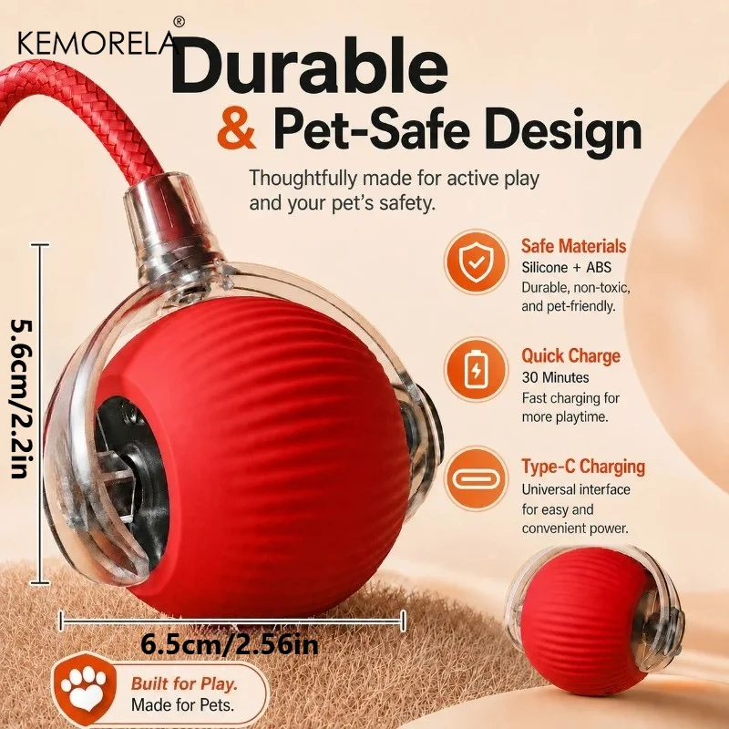 Nova Bola Interativa para Cães - Automatic Moving Dog Ball avaliação e preço
