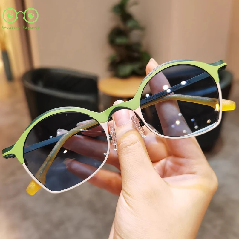 남성과 여성을 위한 새로운 패션 복고풍 선글라스, 다용도 고양이 눈 자외선 방지 UV400 야외 편광 방지 선글라스