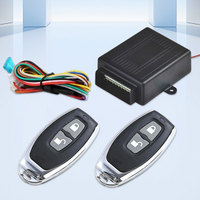 12V Car Door Lock Keyless Entry System Kit 2 Button Remote Control Auto Locking Security Keyless Entry Kit Universal