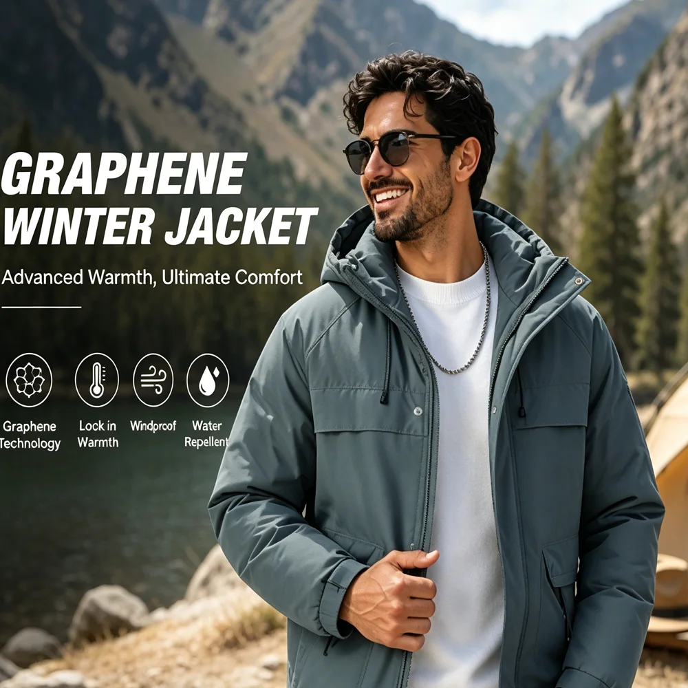 Winter Men's Warm Hooded Parkas Fashion Men Thermal Windbreaker Cargo Coats Classic Men Thicken Waterproof Work Padded Jackets