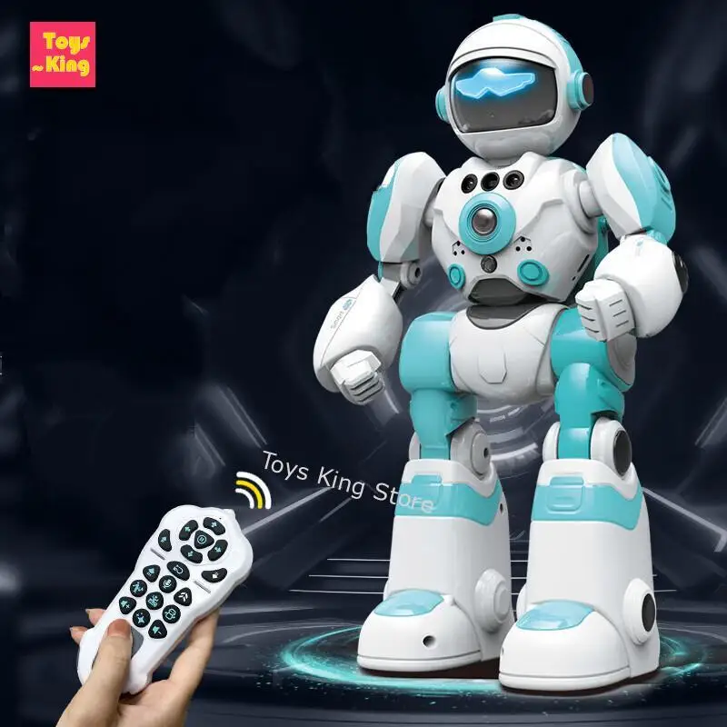 Robot de programmation RC 2.4G, Dialogue vocal Intelligent, détection de gestes, enregistrement sonore dansant, jouet éducatif pour enfants, cadeau d'anniversaire