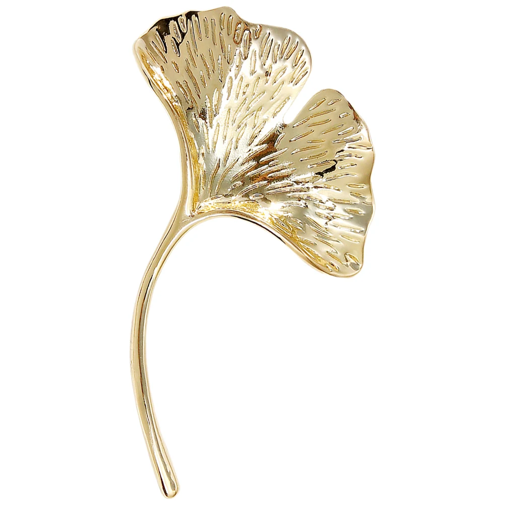 

Ginkgo Leaf Brooch Accessories Fashion Decorative Pin for Clothes Alloy Lapel Shawl Scarf Creative Gift Women Jewelry