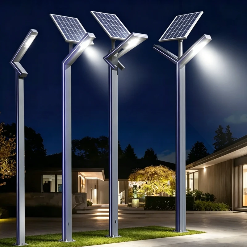 Outdoor Ac Lamp Pole Waterproof Villa 3 Meters Light Garden square Motion Lights Acrylic Landscape Garden Light