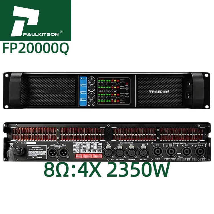 FP20000q Amplifiers Professional Audio Class TD 4 Channel Power Amplifier Subwoofer Sound Equipment Amplifier Speaker