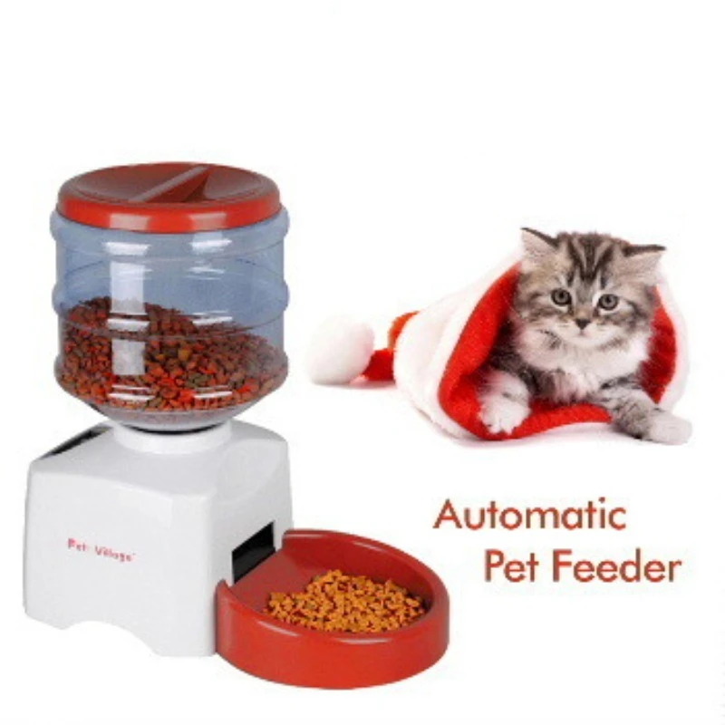 

Automatic Pet Feeder Cats Dogs Smart WiFi Food Dispenser Remote APP Control 4L Large Capacity Stainless Steel Bowl New Model