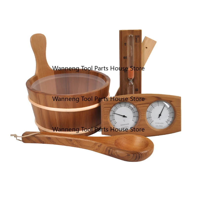 

Аксессуары для сауны Набор ведер и полов для сауны из кедра для сухой сауны