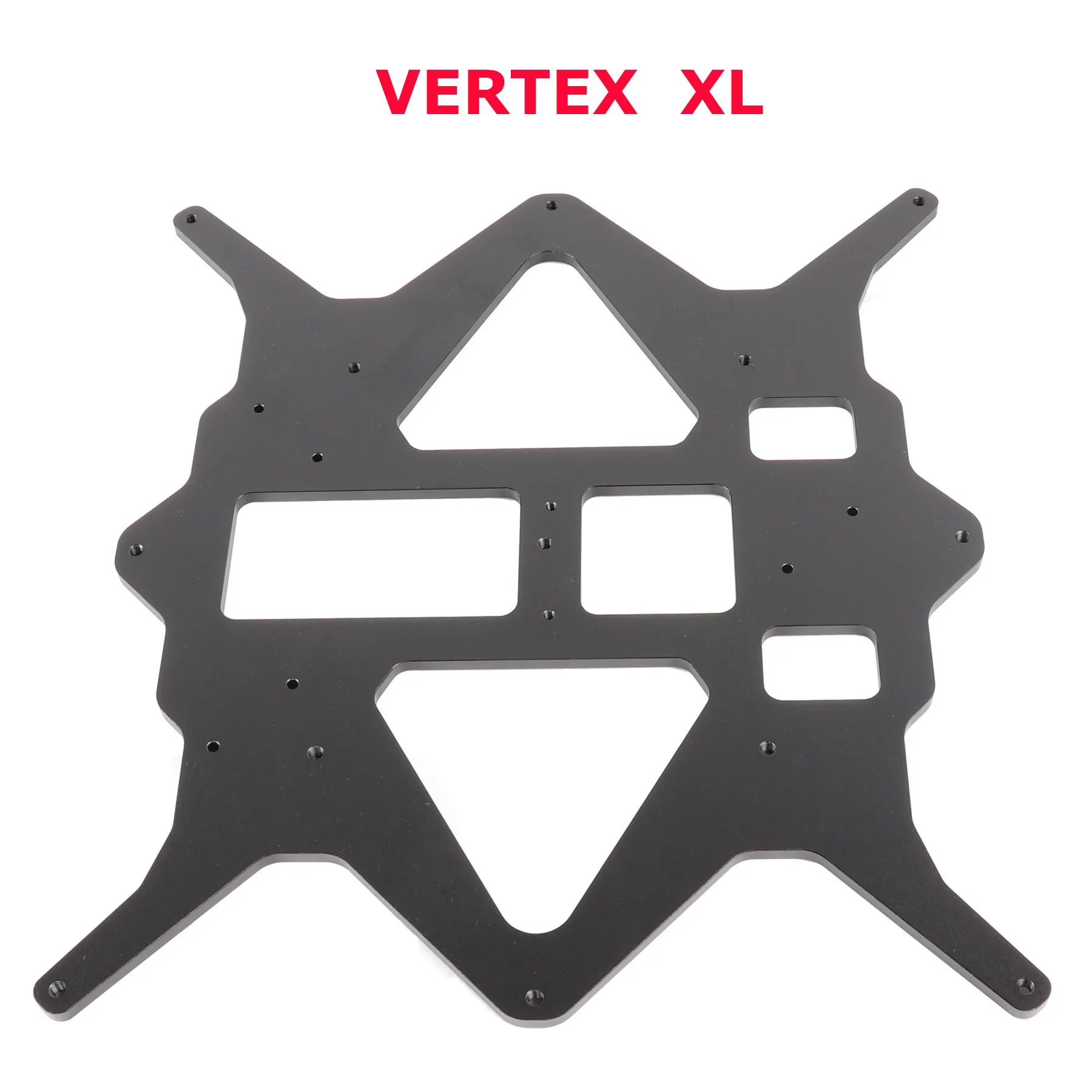 

Blurolls Prusa MK3S Remix версия Vertex XL нагревательная кровать Y каретка алюминиевая пластина с ЧПУ для 3d-принтера Vertex XL