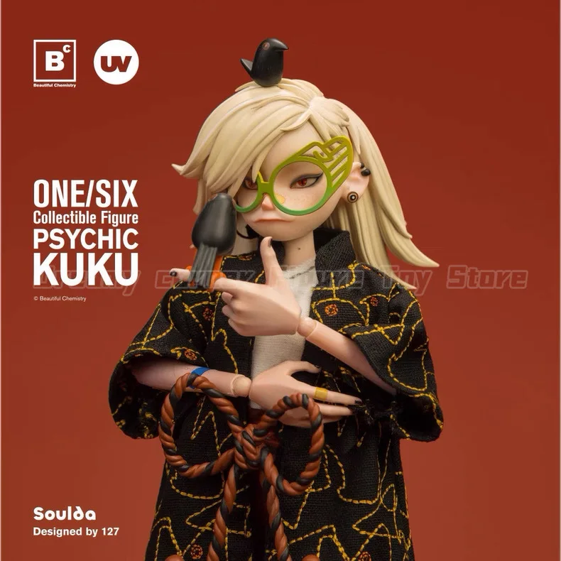【In Stock】Original UNDERVERSE Beautiful Chemistry PSYCHIC KUKU 1/6 Action Figure Collection Toy Gift - view 5