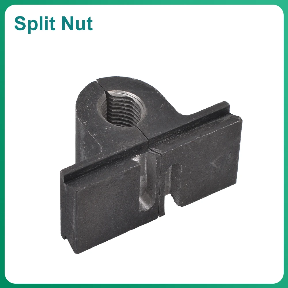 

Metric Split Half Nut for 0618-075 Mini Lathe Feed Screw | Precision Metal Lathe Parts Replacement