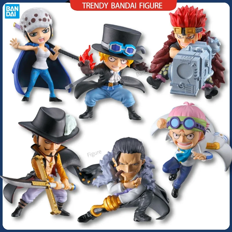 Pre-sale Bandai Gacha One Piece Devil Fruit Model 18th Marine Battle Doll Ornament Mini Figure Anime Model Toys Hobby Collection