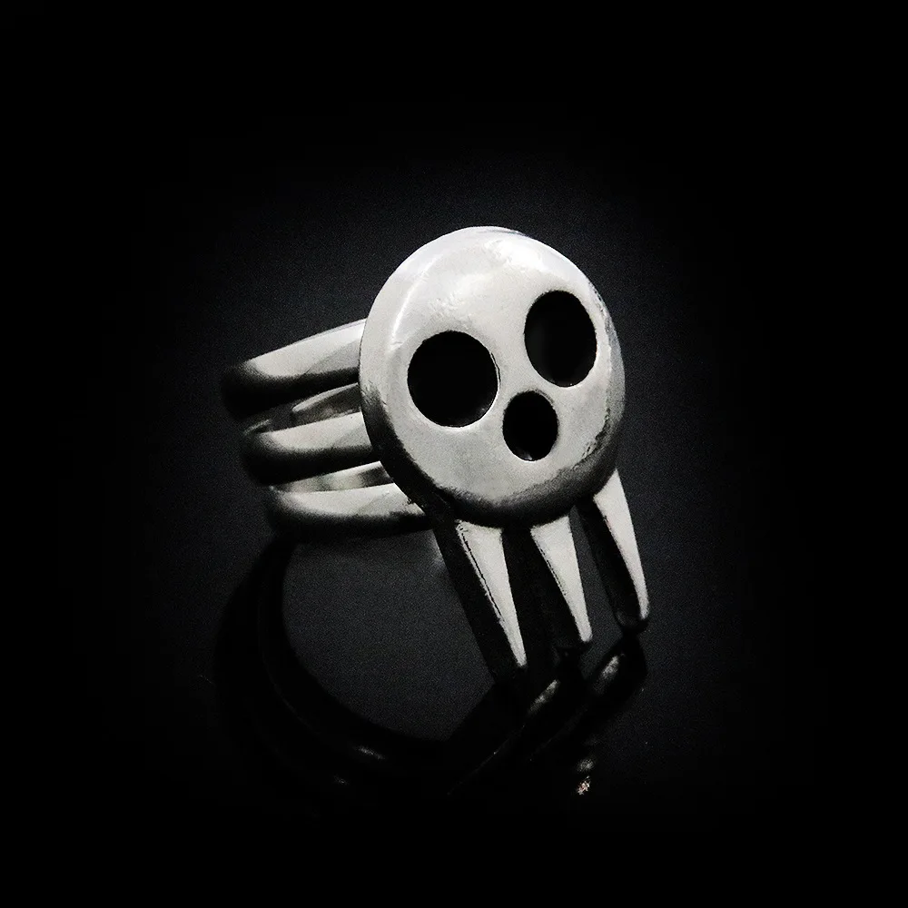 Soul Eater Unisex Death Scythe Death the Kid‌ Maka Albarn‌ Animation Skull Cosplay Costumes Rings