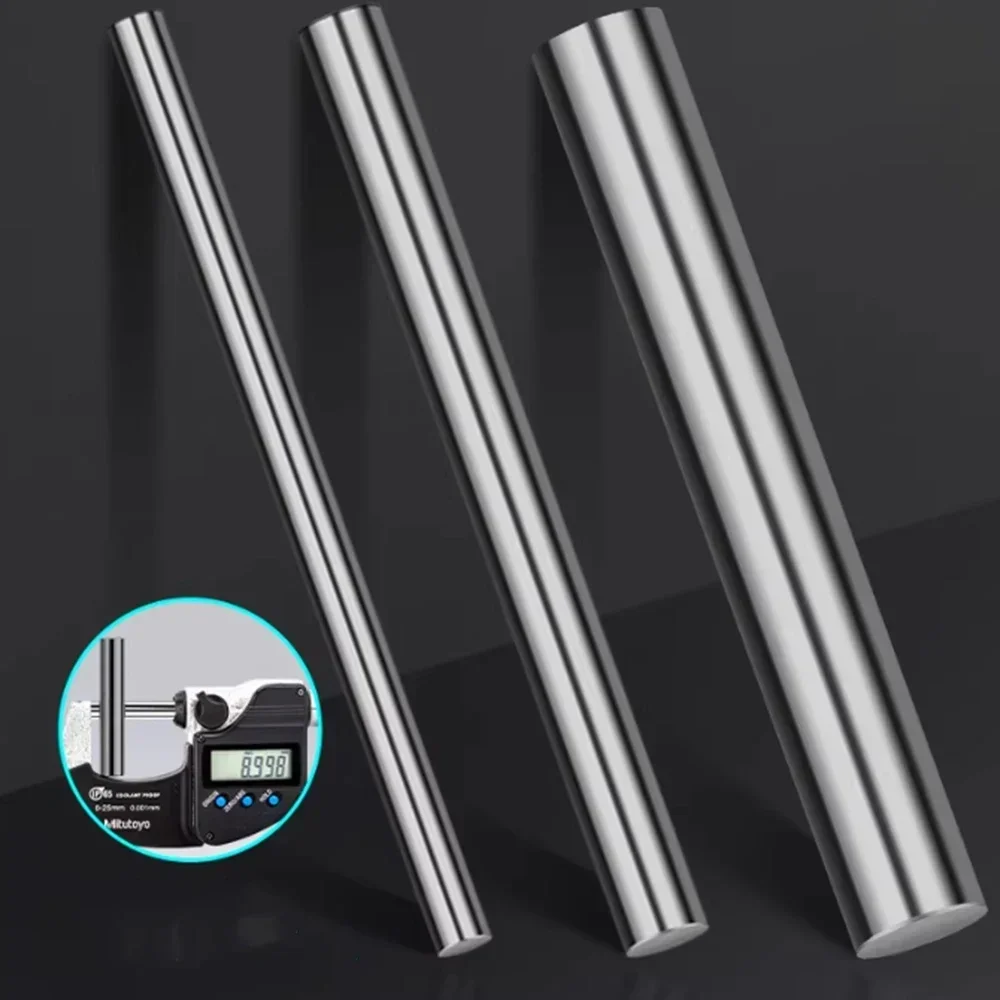 1Pcs Lenght 100mm Hra 93 Dia 0.3x100mm~8x100mm Hard Alloy Round Rod Bar CNC Machine Turning Tool Yg8