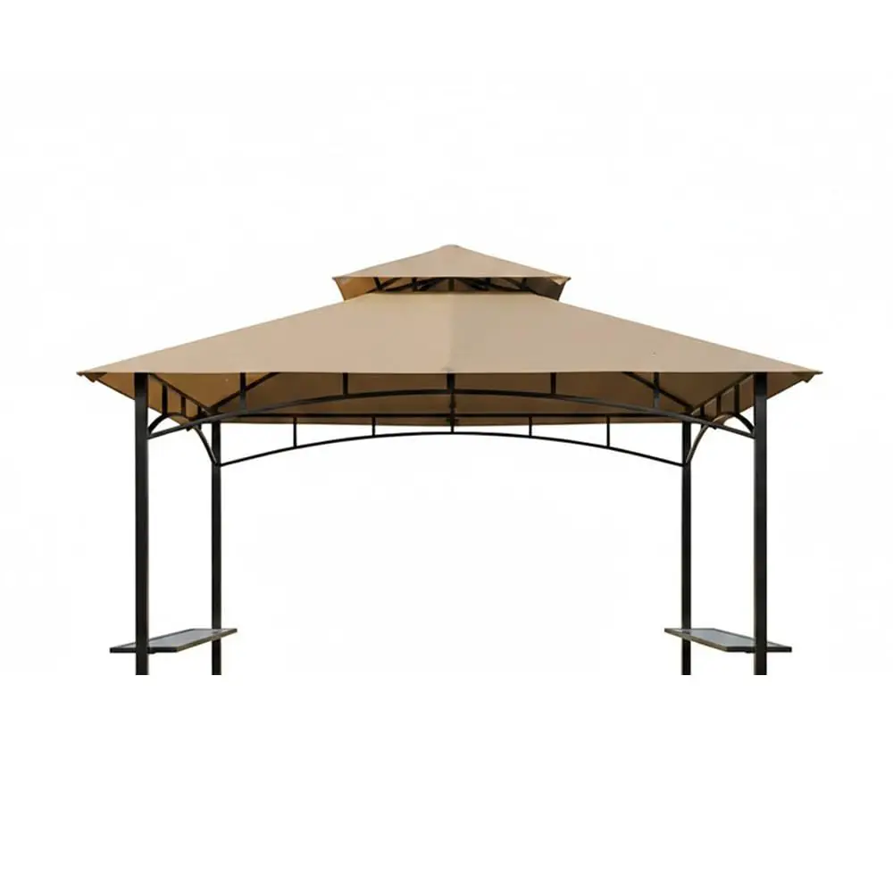 

Custom Fit Replacement Canopy Top Cover Compatible with Aldi Gardenline Belavi 8 x 5 Grill Gazebo Beige