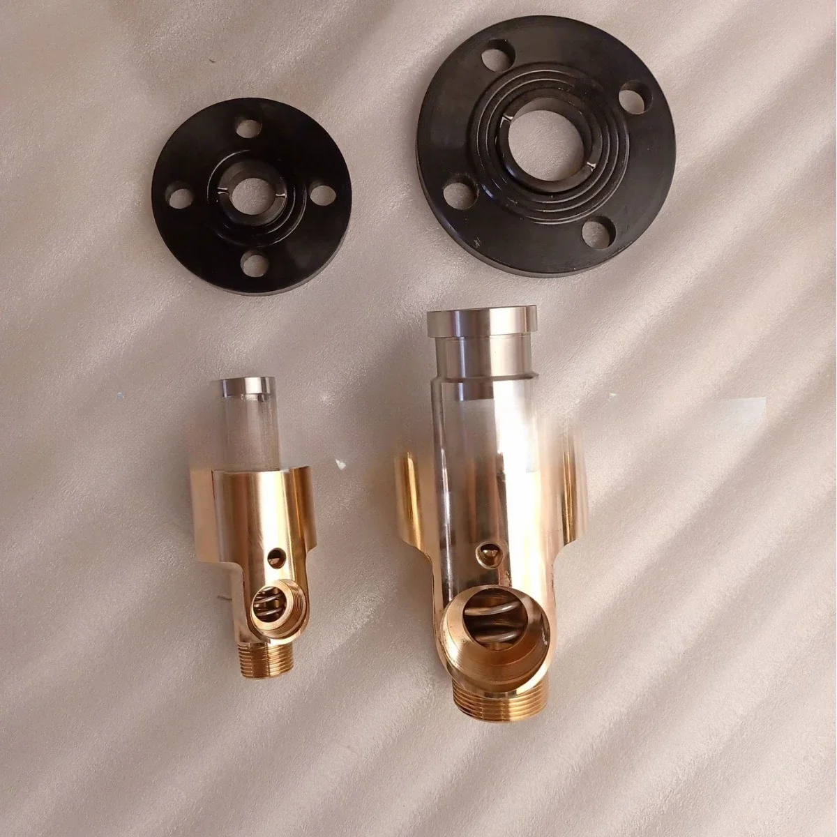 Suitable for HS-XF brass rotary joint cooling water double channel rotary joint H-type flange unidirectional rotary joint