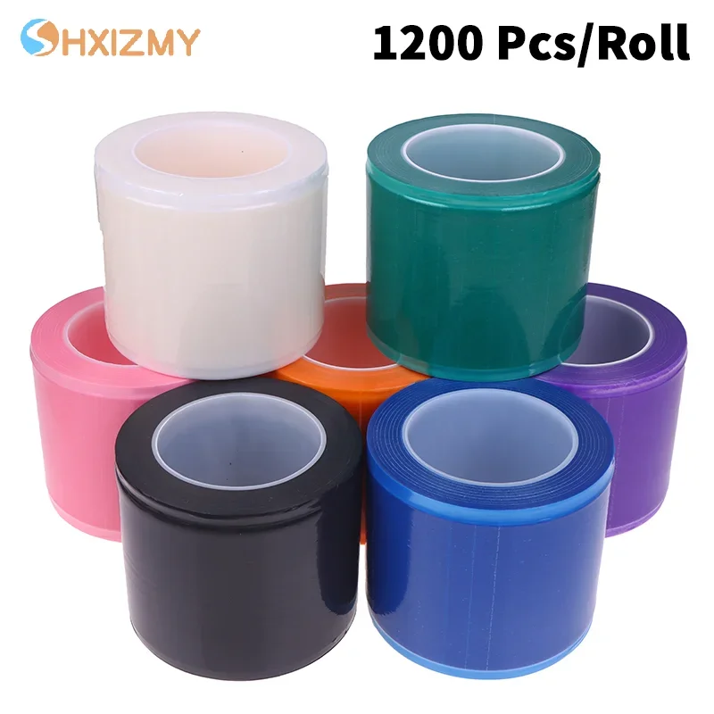

1200 Pcs/Roll Dental Protective Barrier Film Tattoo Protective Film Dental Barrier Film Dispenser Anti-fouling Plastic Bandage