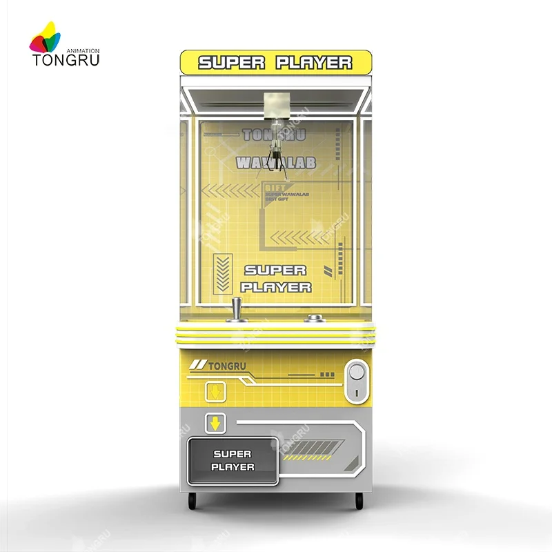 Mini toy crane machine arcade game machines maquina de guindaste de garra plush claw machines