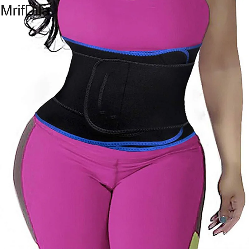 

MrifDila Double Firm Control Waist Trainer Corset Wait Cinchers Women Body Shaper Girdle Belt Slimming Fat Burn Gym Bands Shaper