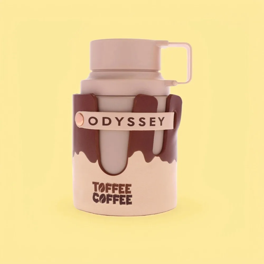 

Armaf Odyssey Toffee Coffee 3.4oz Unisex Versatile EDP Layered Notes Honey Caramel Milk Vanilla Woody