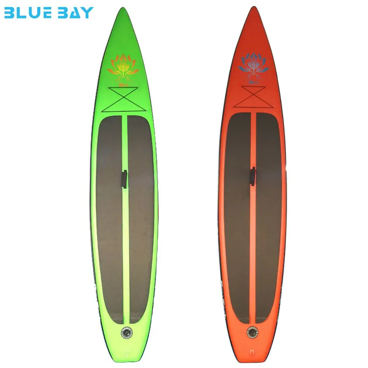 new custom design OEM racing board inflatable stand up paddle sup surfboard