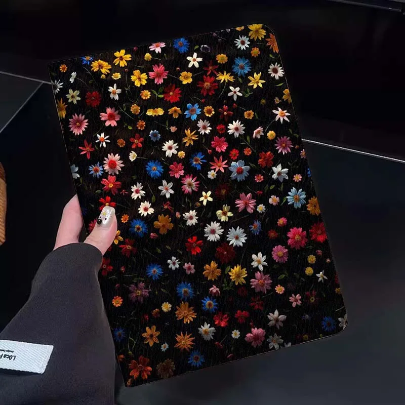 

Colorful Floral Pattern Art Gift Tablet Case For Huawei Honor MatePad MediaPad Air 5 6 7 11 V6 V7 V8 V9 X9 X8 T10 T10s C5e T5