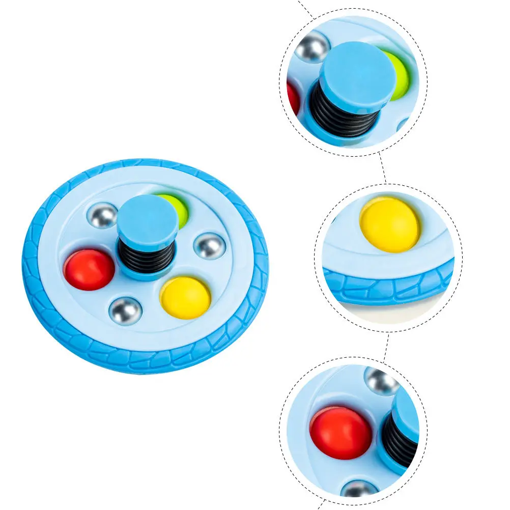 

Вращающийся гироскоп в форме шины, пластиковый, для детей, развивающая игрушка для развития координации рук и глаз